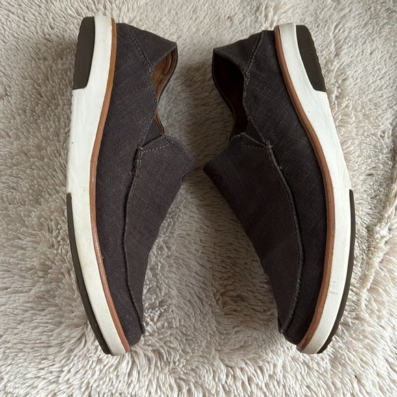 Olukai Kalia Kapa Brown Canvas Slip On Shoe Men's US 8 - Picture 7 of 8